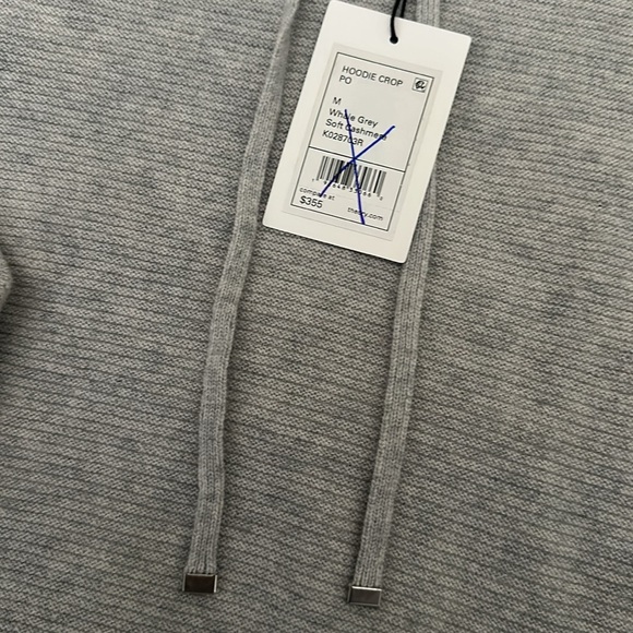 THEORY HOODIE CROP - Picture 4 of 6
